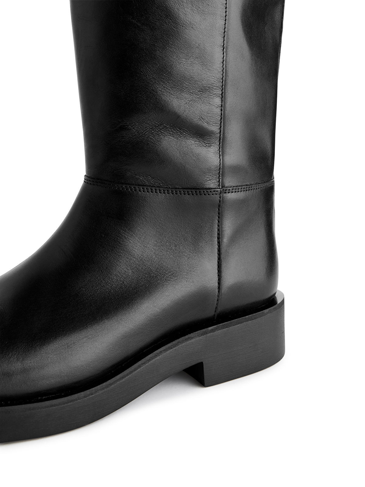 Leather Riding Boots | Arket UK