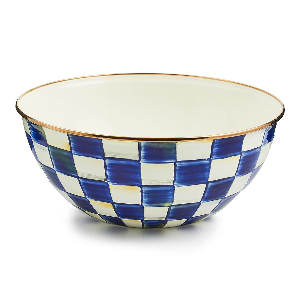 Royal Check Large Everyday Bowl | MacKenzie-Childs
