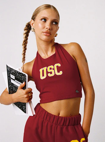 USC Tailgate Top Cardinal Red | Princess Polly US