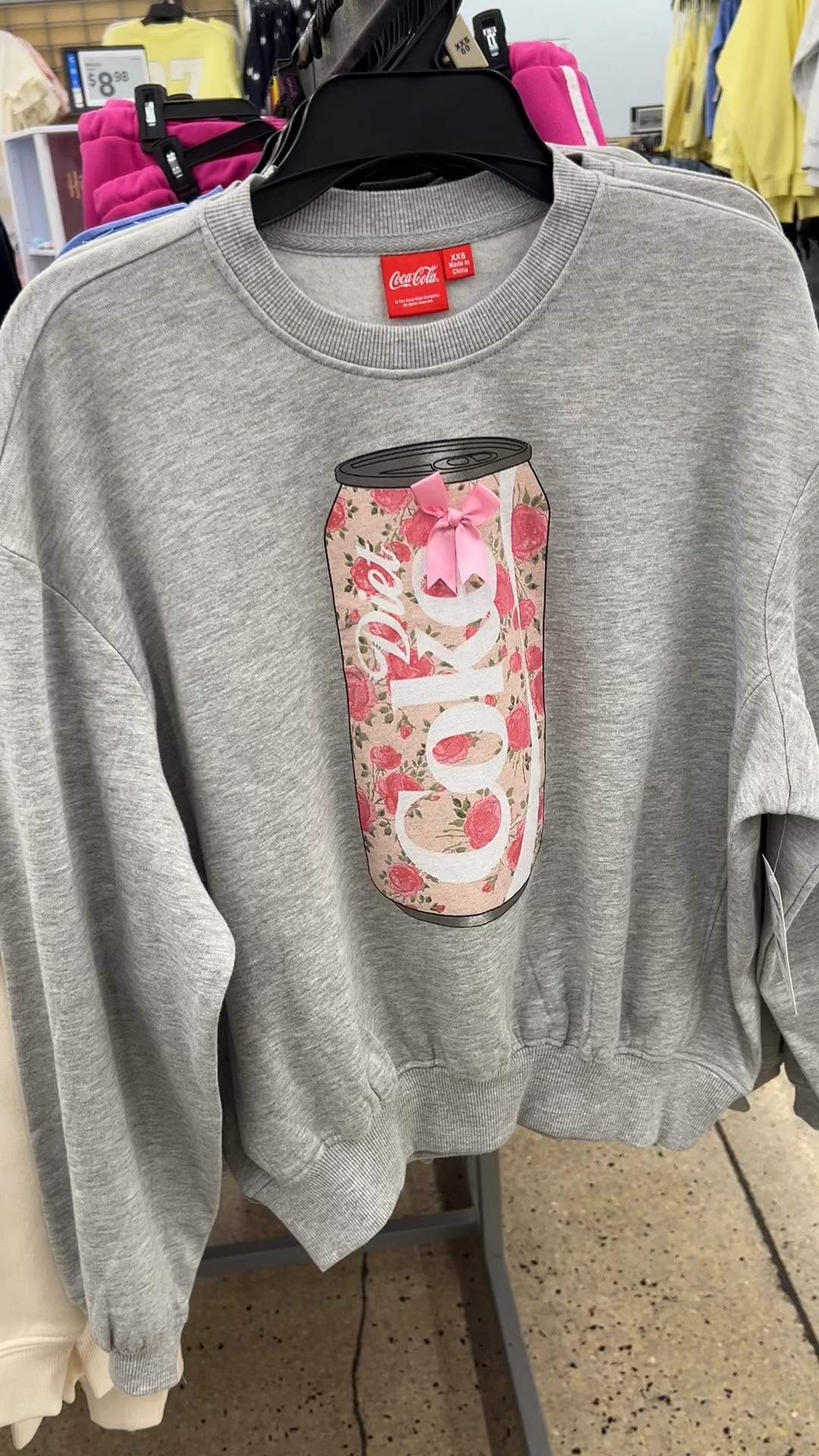 While I do not endorse diet coke 😆 I feel it’s my duty to share this sweatshirt at Walmart.  Do what you will with this information. 😂