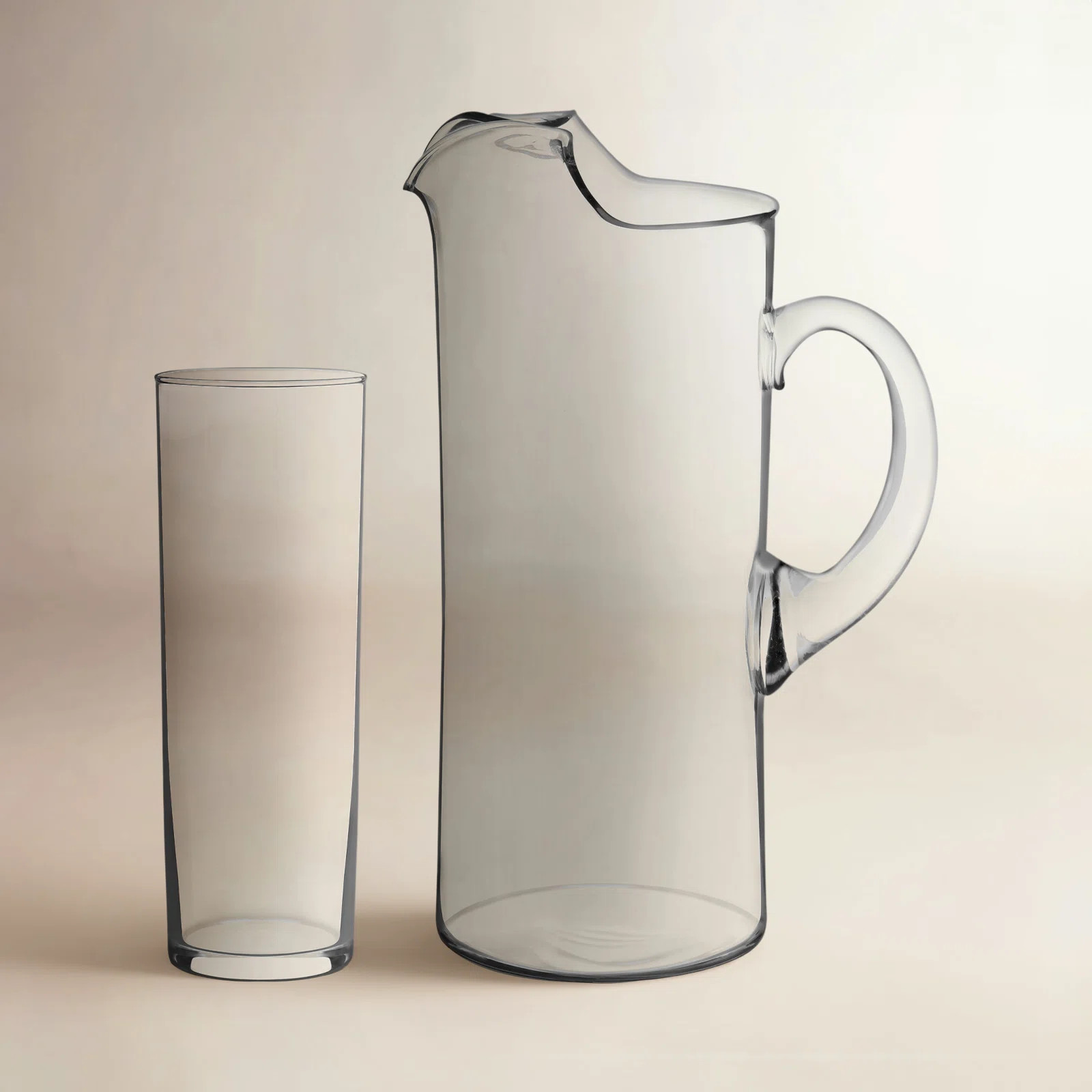 Libbey Modern Bar Boozy Brunch Entertaining Set with 6 Highball Glasses and Pitcher | Wayfair North America