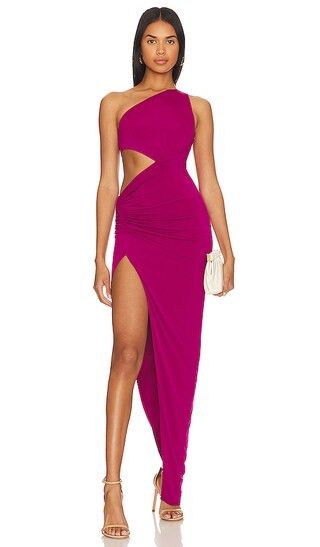 Vanessa Gown in Magenta | Revolve Clothing (Global)