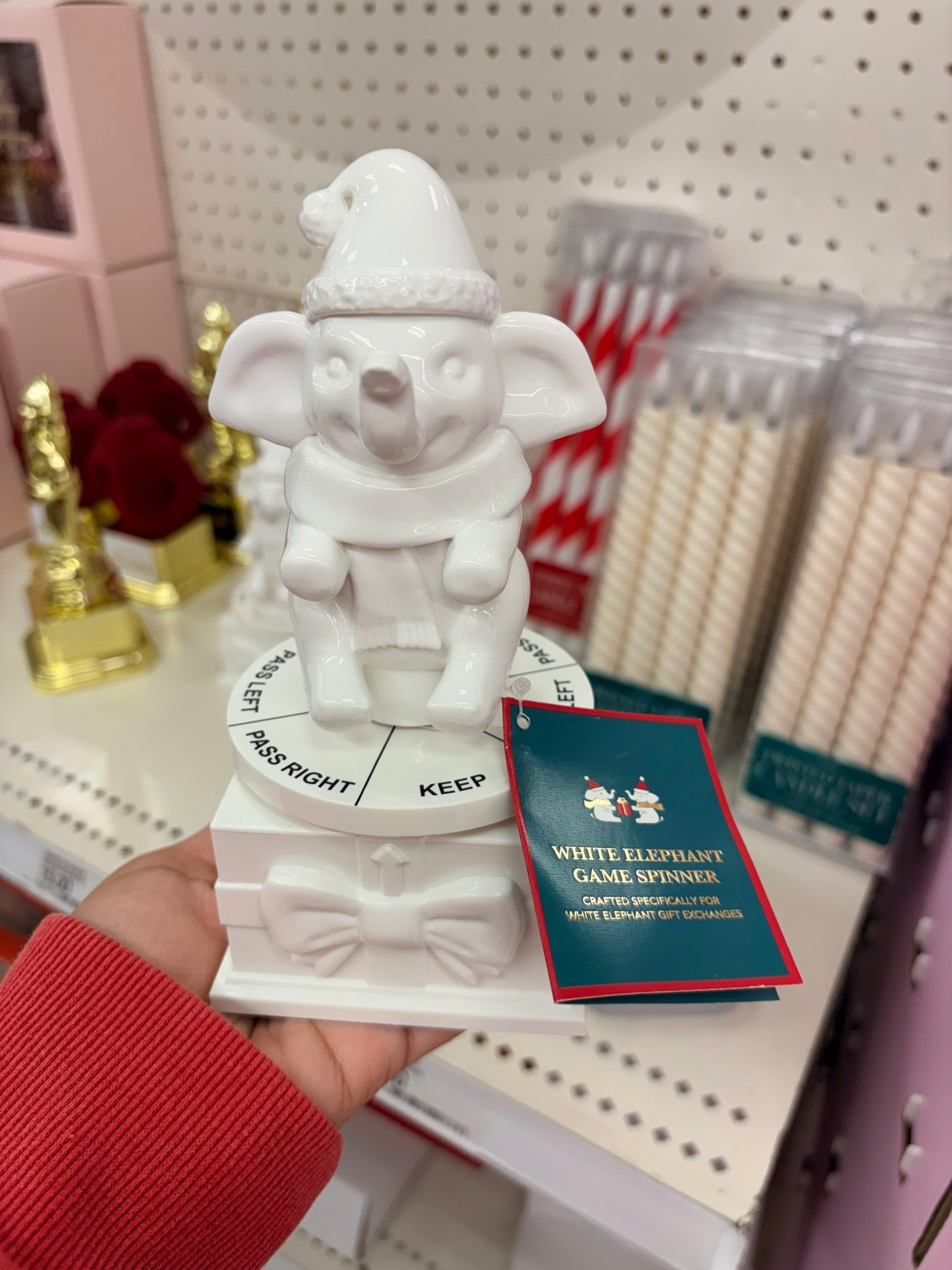 $15! White Elephant Game Spinner at Target! 

#targetfinds #christmas #xmas #gift #giftexchange #whiteelephant #game 

#LTKHoliday #LTKGiftGuide