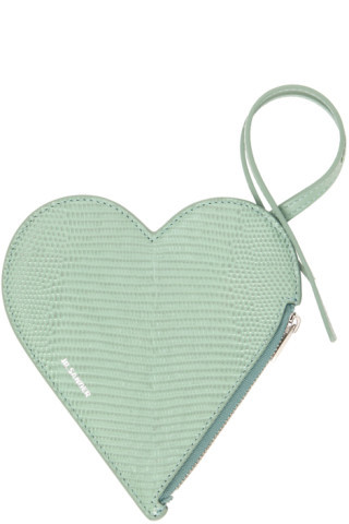 Blue Heart Coin Pouch | SSENSE