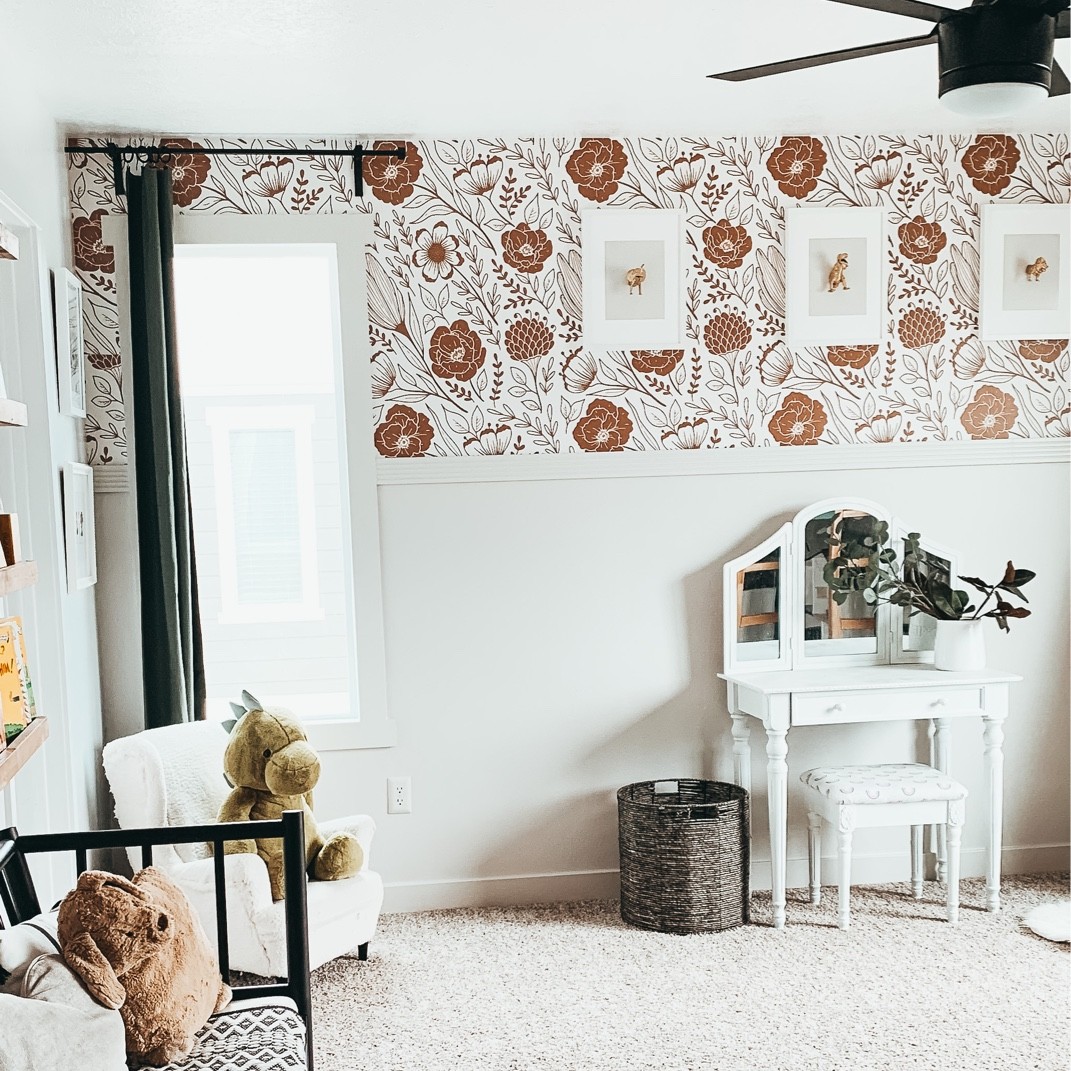 Kids room makeover! By far the funniest one I’ve done. Wallpaper is from Anewall color Goldie. #diykidsbedroom #diyhome #diyhome

#LTKhome #LTKbaby #LTKunder50