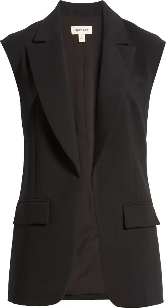 Open Edit Longline Vest | Nordstrom | Nordstrom