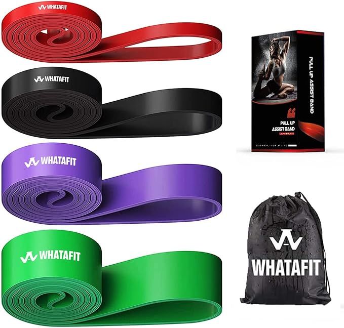 Whatafit Resistance Bands Exercise Bands, Pull Up Assistance Bands，Workout Bands Stre... | Amazon (US)