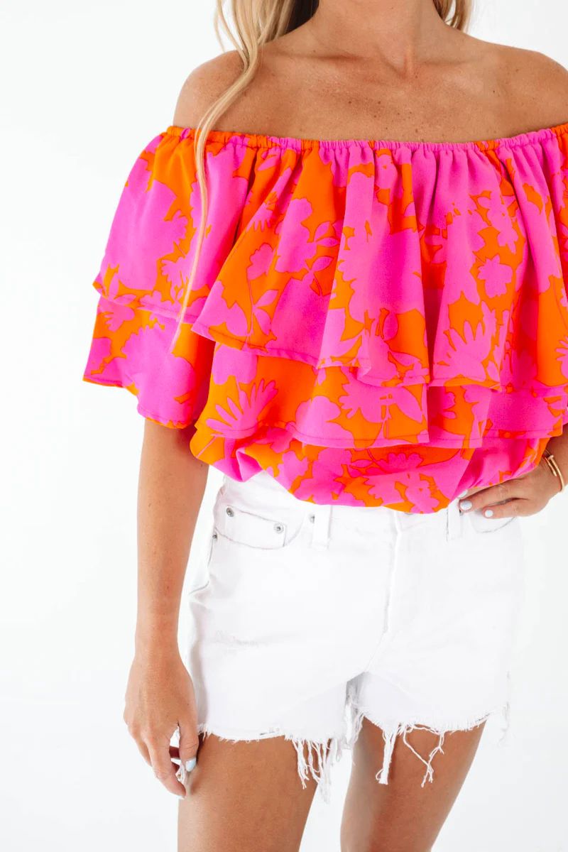 She's Sunshine Top - Pink | The Impeccable Pig