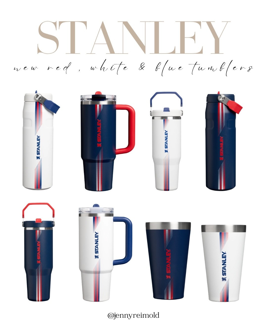These red, white and blue tumblers are so cute for summer! 💙❤️ The Quencher ProTour’s hands in super popular and the IceFlow tumblers are great for sports.

@stanley_brand
#stanley1913partner

#LTKSeasonal #LTKKids