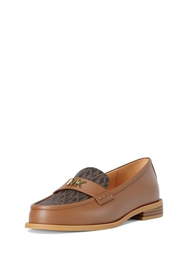 Michael Kors Women's Lex Loafer, Brown, 8.5 | Amazon (US)