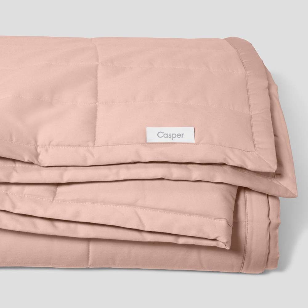 The Casper 10lbs Weighted Blanket Dusty Rose | Target