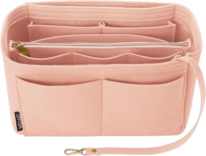 Purse Organizer Insert for Handbags, Softened Felt Bag Insert Organizer for Tote, Compatible with... | Amazon (US)