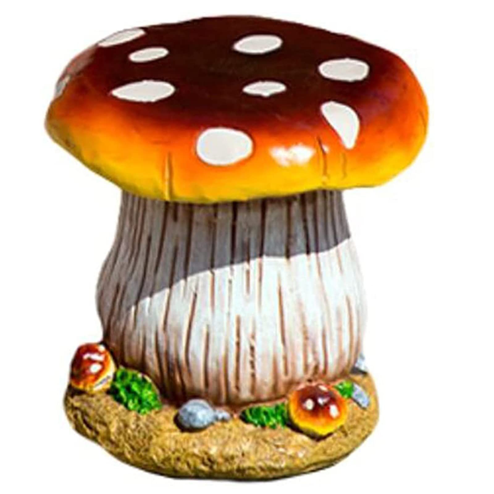 QQXX Outdoor Garden Mushroom Table Stool Statues,Resin Creative Landscape Sculpture Decoration,Court | Amazon (US)