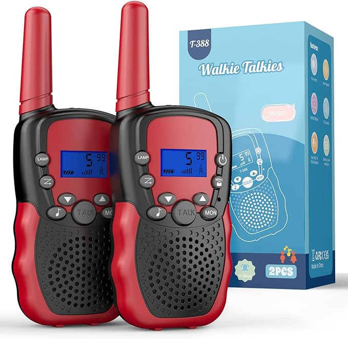 Selieve Outdoor Toys for Kids Ages 4-8, Walkie Talkies for Kids Long Distance 22 Channels 2 Way R... | Amazon (US)