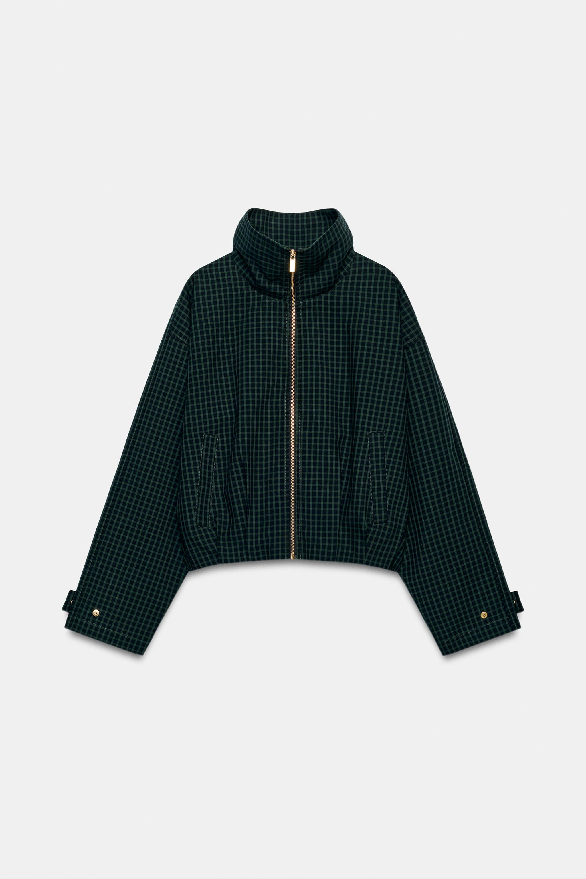 KARO-BOMBERJACKE | Zara DE