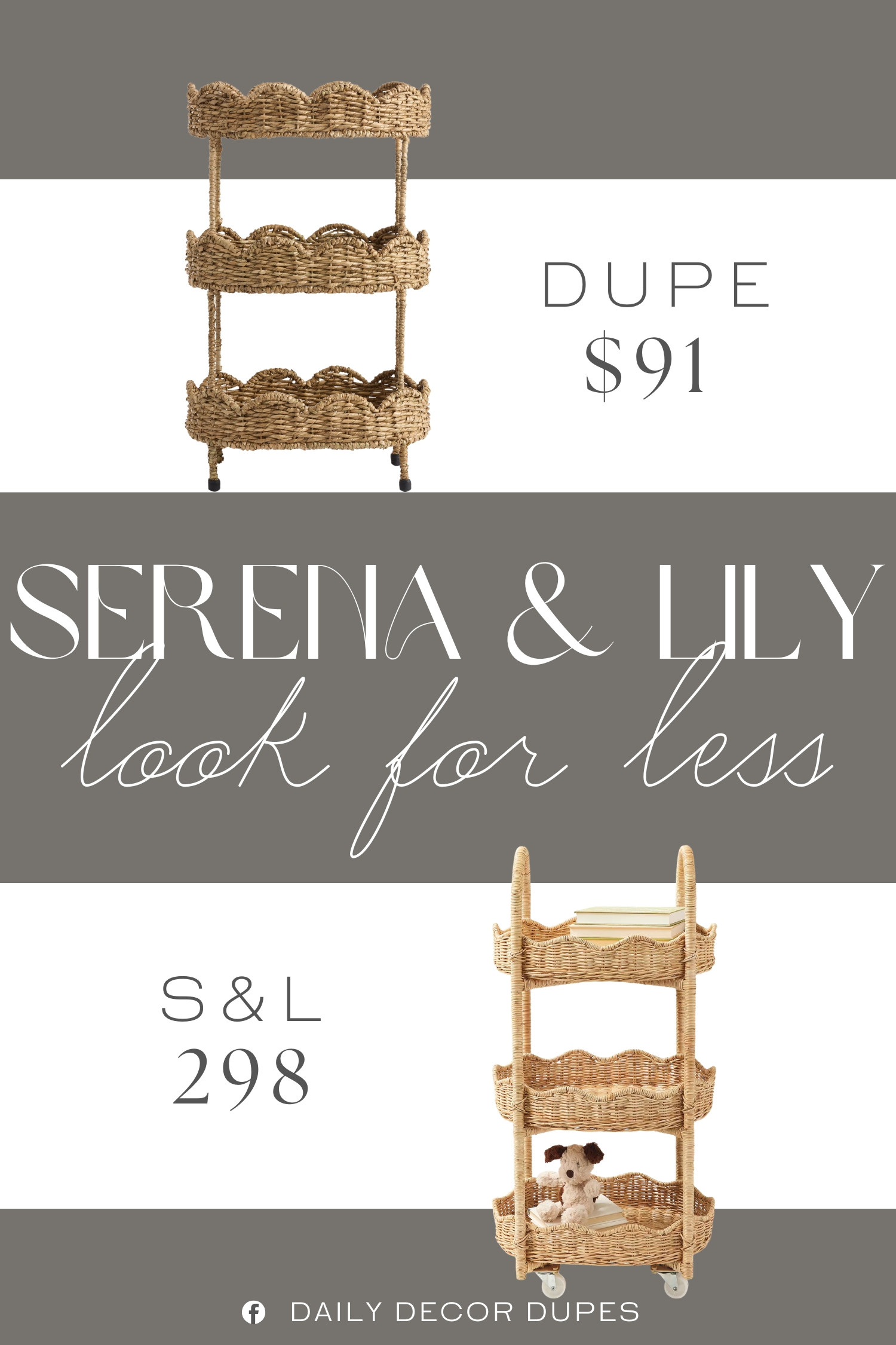 Inspired by Serena & Lily Rolling Storage Cart. Rolling Storage Cart. Coastal Storage Cart. Handwoven Storage Cart. Rattan Organizer Cart. Natural Woven Basket Cart. Wicker Storage Cart. Decorative Storage Cart. Scalloped Storage Cart. 

Home more affordable option find copy cat similar look for less budget friendly affordable cheap cheaper beautiful pretty. Clearance sale coupon code discount code promo code luxury lookalike look a like Inspo inspiration inspired by idea ideas Love like these? I share multiple every day in my FB group.
#serenaandlilyinspired #storagecart #rollingcart #rattanstorage #wovendecor #storagesolution #decorativestorage #homeinspo #homeorganization 

 #LTKHome