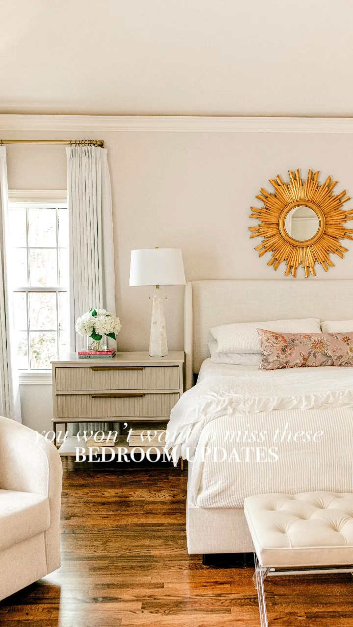 You won’t want to miss my bedroom update with @Wayfair! My bestselling #Wayfair Tilly bed and nightstand are currently on sale too #Wayfairpartner I decorated my nightstand with my new luxe for less alabaster lamp and faux hydrangea floral arrangement! AD

#LTKVideo #LTKHome #LTKFindsUnder100