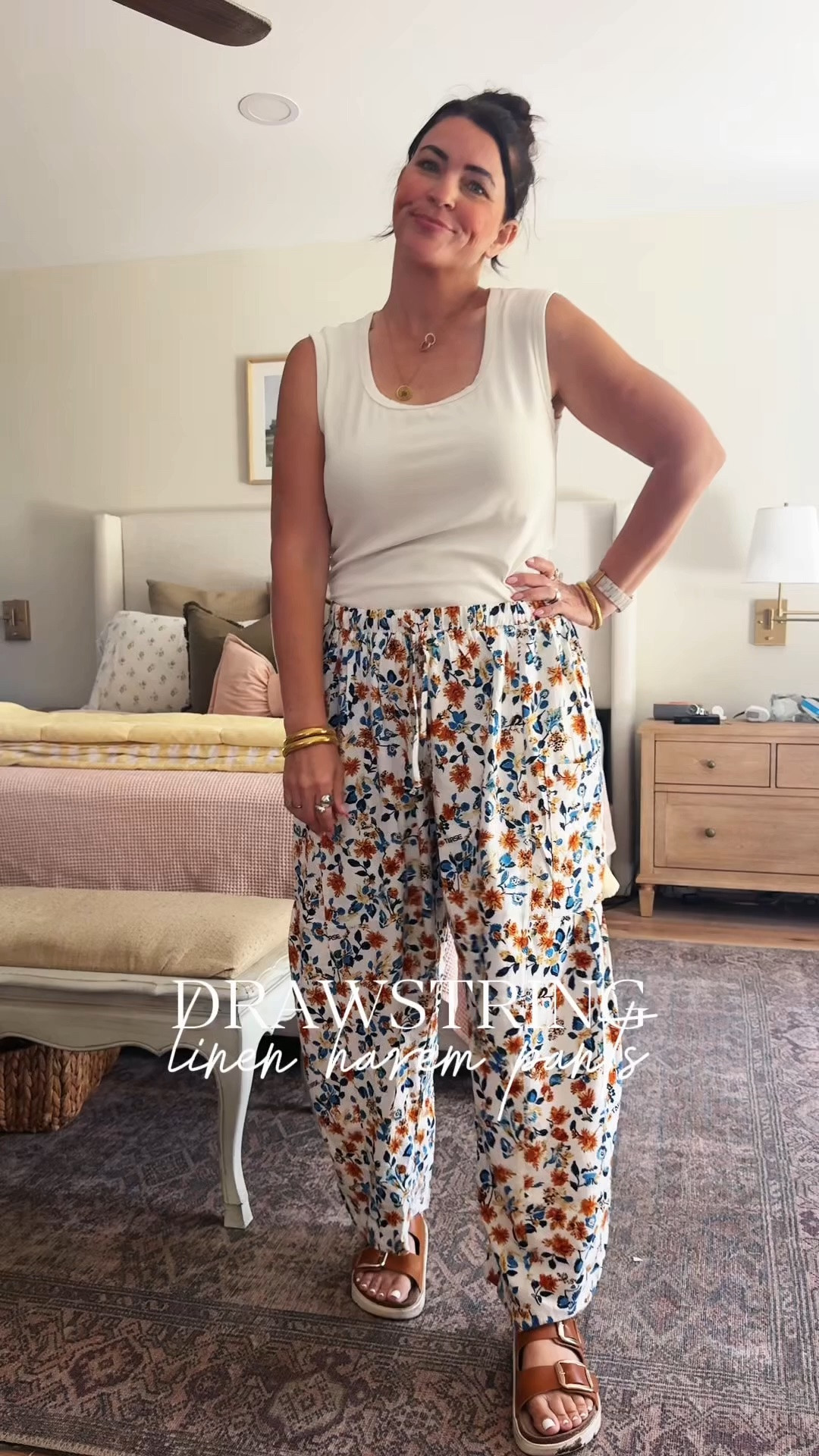 Found the perfect lounge set! These pants are so comfy and the tank is perfect for a casual day out. 🌸👖

#LTKgrwm #LTKootd #LTKmomlife