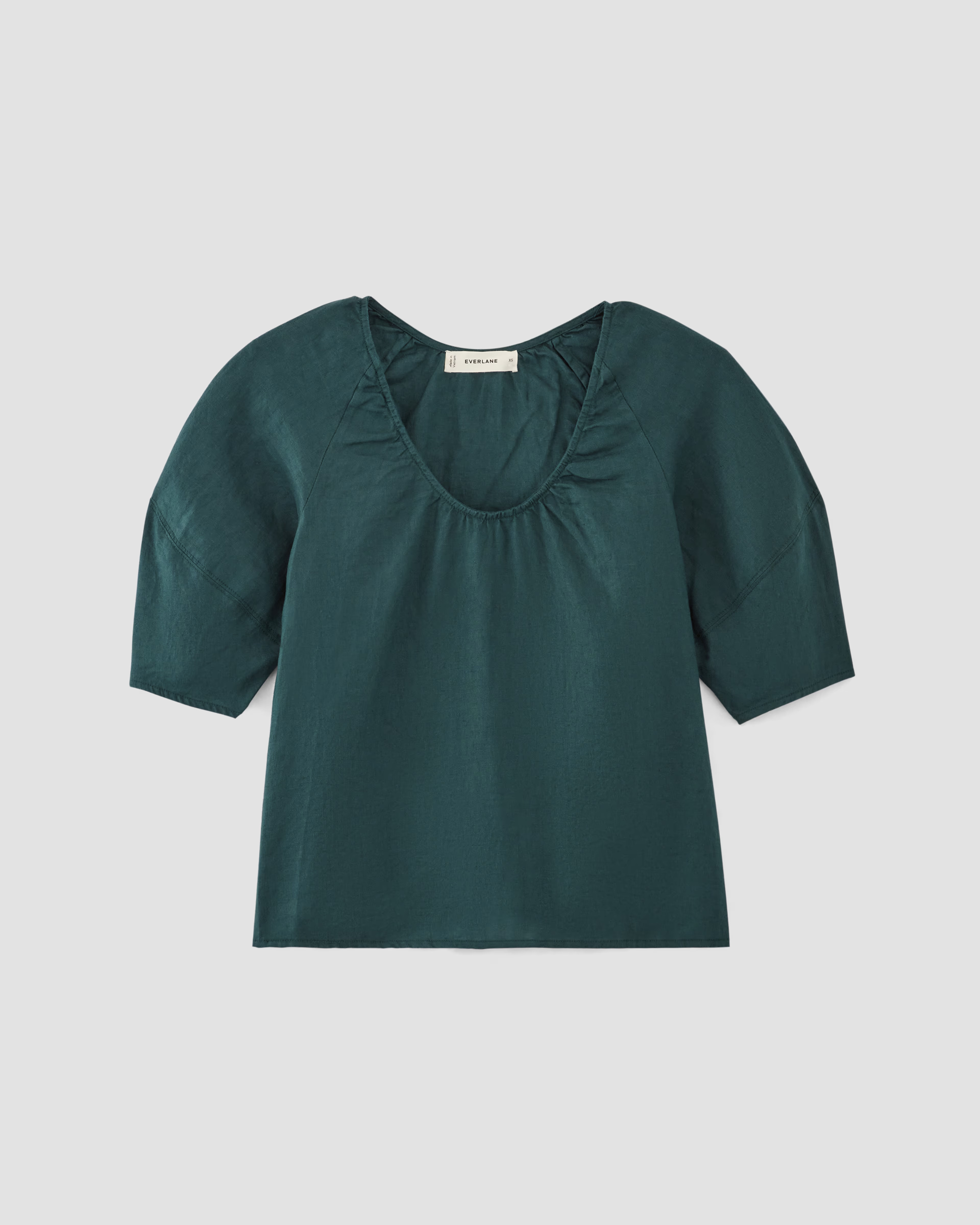 The Scoop Top in Linen | Everlane