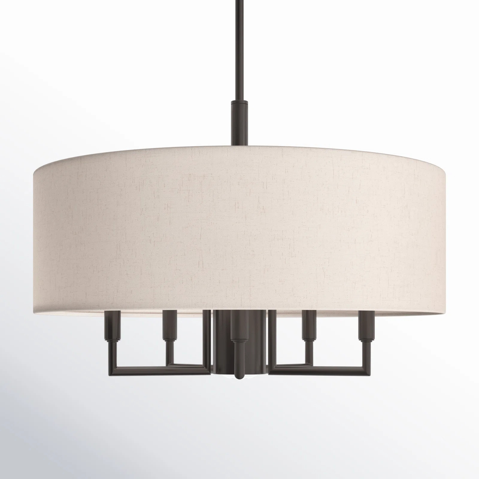 Flaire 6 Light Metal Dimmable Drum ChandelierRated 4.7 out of 5 stars.4.7258 Reviews | Joss & Main