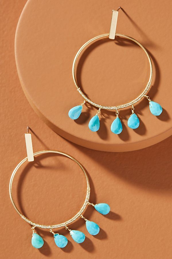 Cornelia Hoop Earrings | Anthropologie (US)