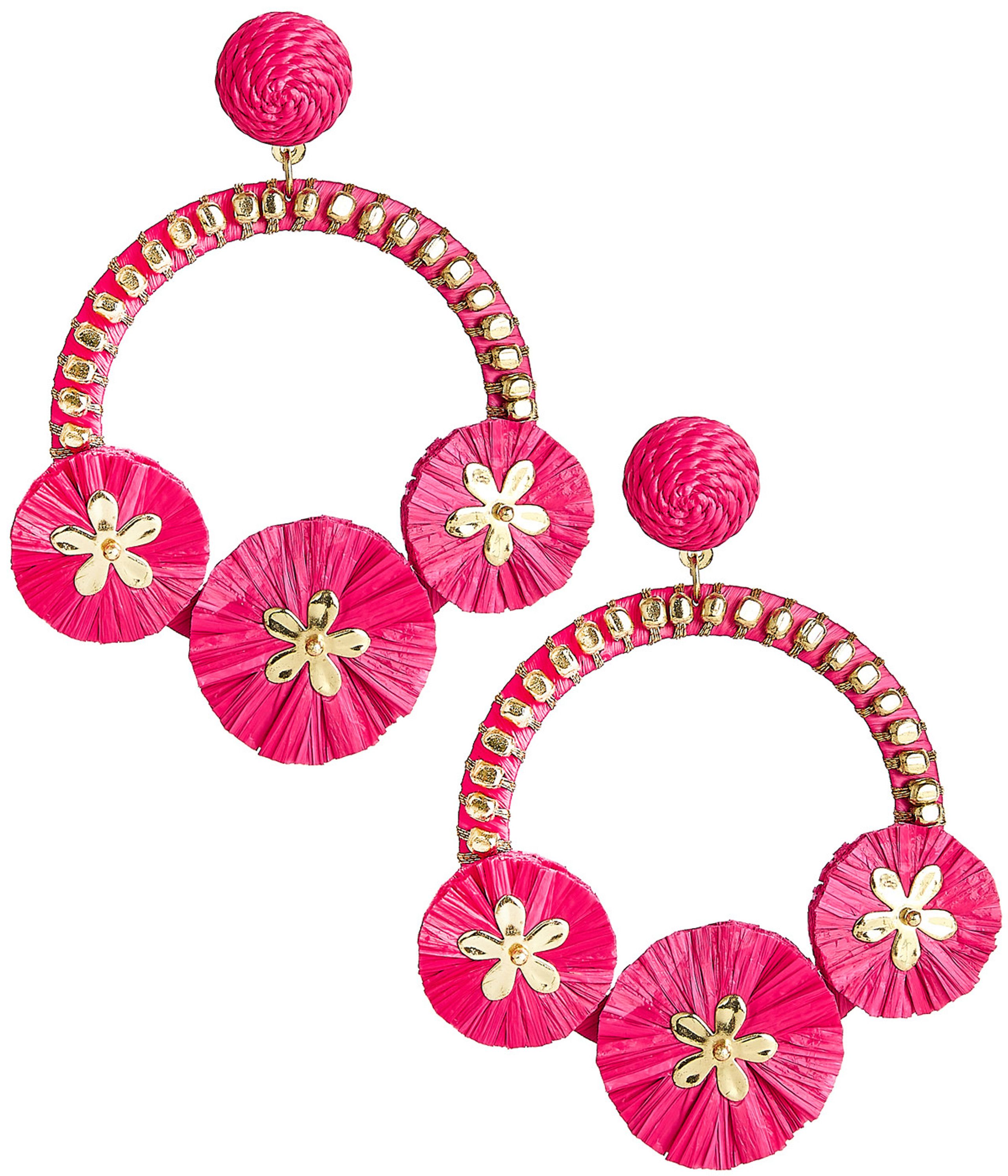 Lola - Raffia - Earrings | Lisi Lerch Inc