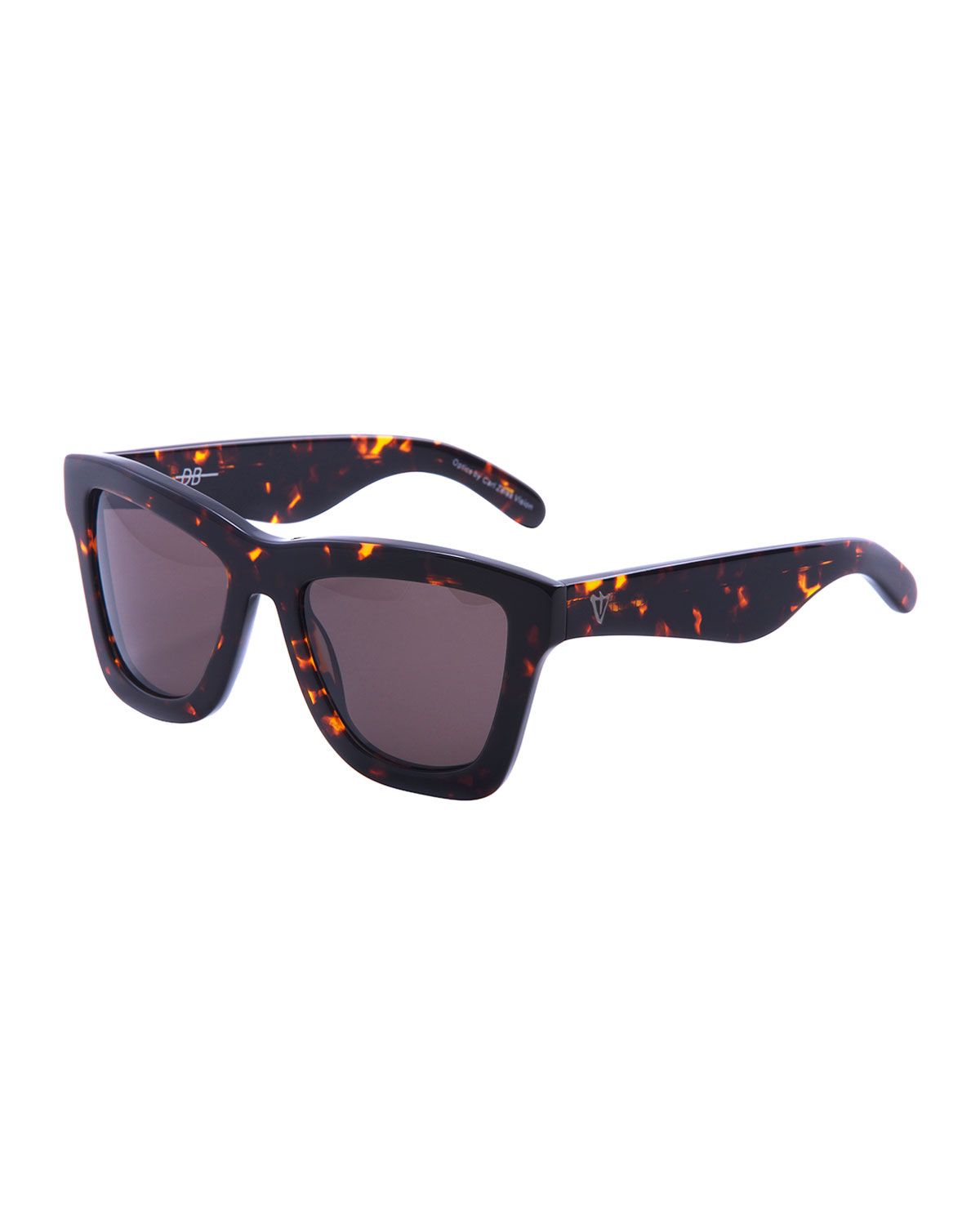 DB Square Gradient Sunglasses, Brown Tortoise | Neiman Marcus