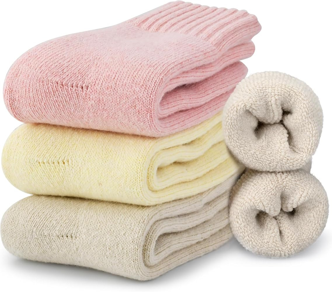 PAPA'S ICE CREAM Stocking Stuffers for Women Teen Girls: Thermal Thick Wool Socks Boot Winter Fuz... | Amazon (US)