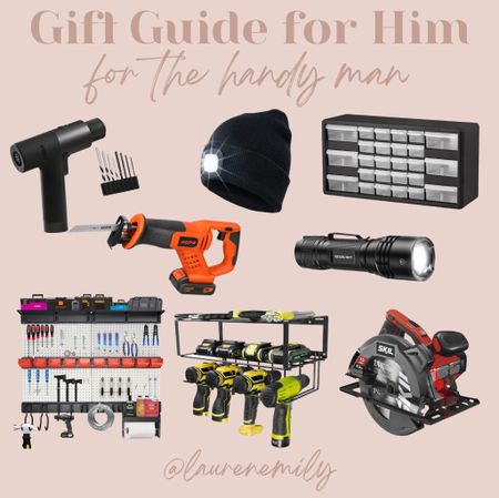 Gift Guide for him handy man edition! All the best finds for your boyfriend, friend, husband, dad, father in law, or anyone special in your life! 

#LTKGiftGuide #LTKSeasonal #LTKHoliday
