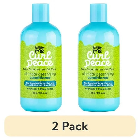 (2 pack) Just For Me Curl Peace Ultimate Detangling Conditioner - Nourishes & Replenishes, 12 oz, Spray | Walmart (US)