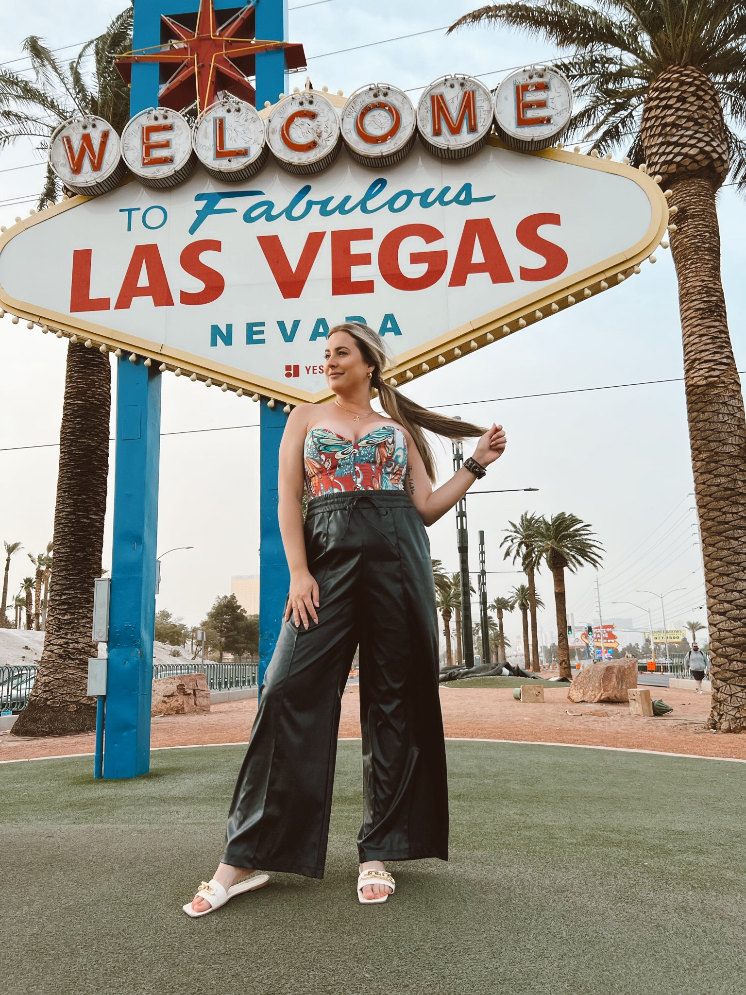 Love the look of a corset paired with the leather pants! 

Midsize outfit for a night out. Girls night outfit or vacation outfit. Las Vegas outfit. Leather pants, corset tops. 

#LTKFind #LTKtravel #LTKunder50