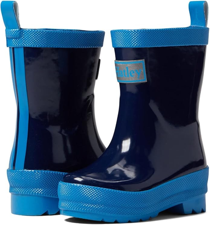 Hatley unisex-child Shiny Rain Boots (Toddler/Little Kid) | Amazon (US)