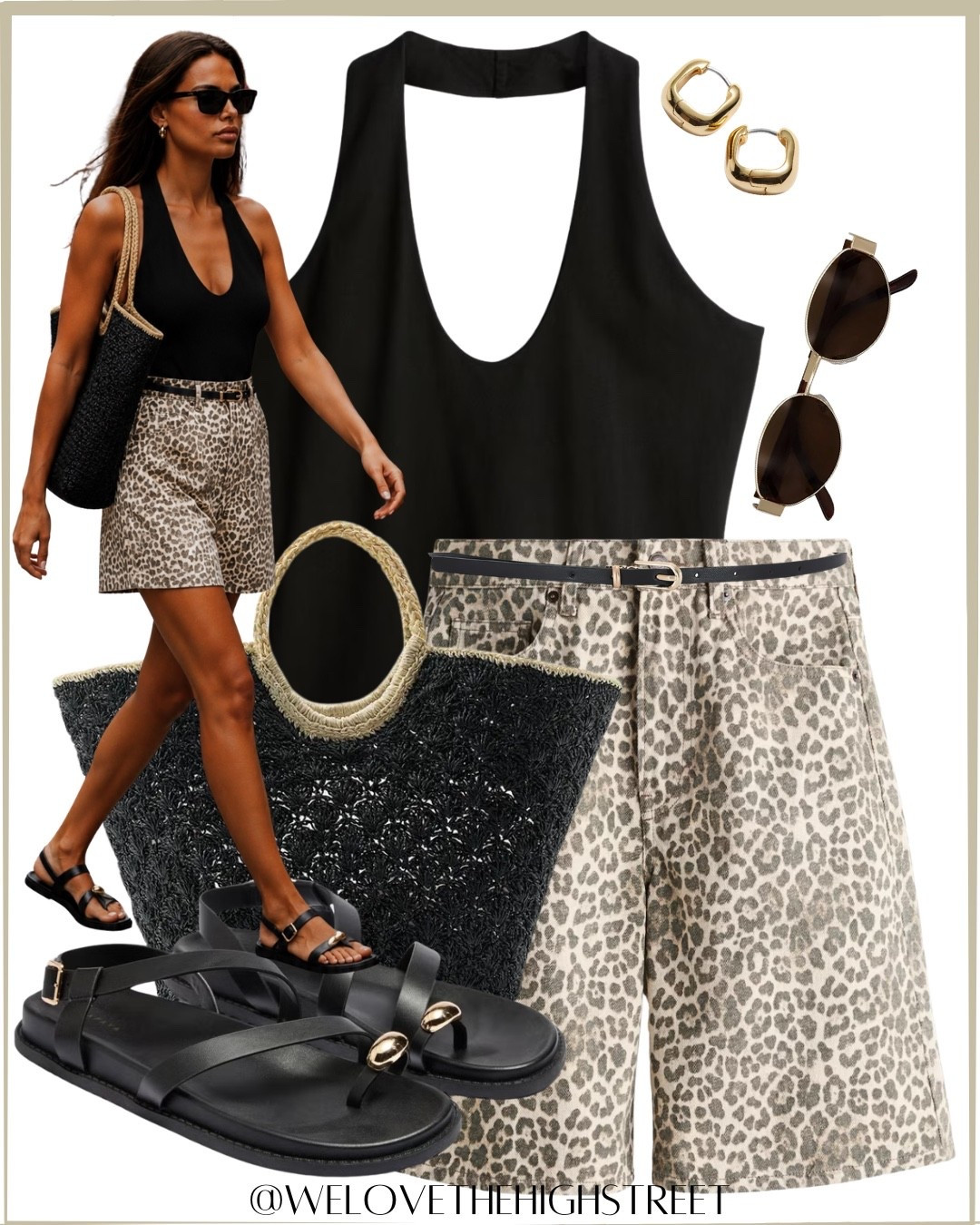 BERMUDA DENIM SHORTS