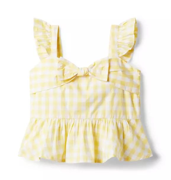 Gingham Bow Top | Janie and Jack