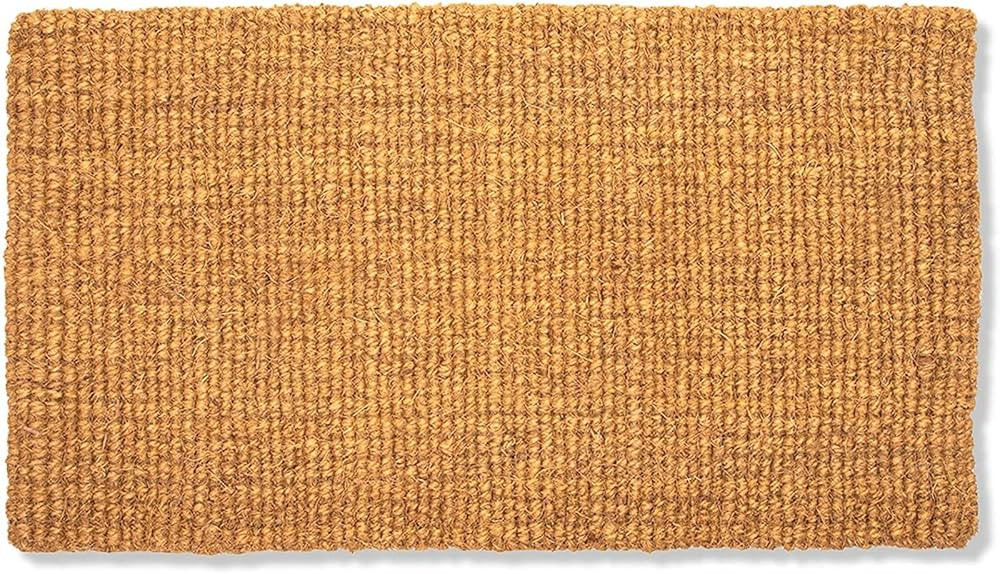 Juvale Plain Coco Coir Door Mat, Bare Natural Unadorned Doormat for Outdoor Entries, Suitable for... | Amazon (US)