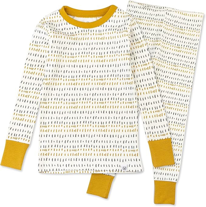 HonestBaby Organic Cotton 2-Piece Snug Fit Pajama Set | Amazon (US)