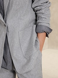 Georgina Italian Pinstripe Blazer | Banana Republic (US)