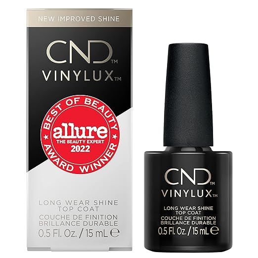 Top Coat Longwear Nail Polish by CND, Gel-like Shine & Chip Resistant, High Gloss, 0.5 Fl Oz | Amazon (US)