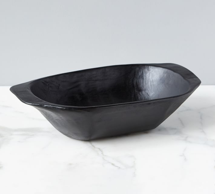 Black Dough Bowl | Pottery Barn (US)