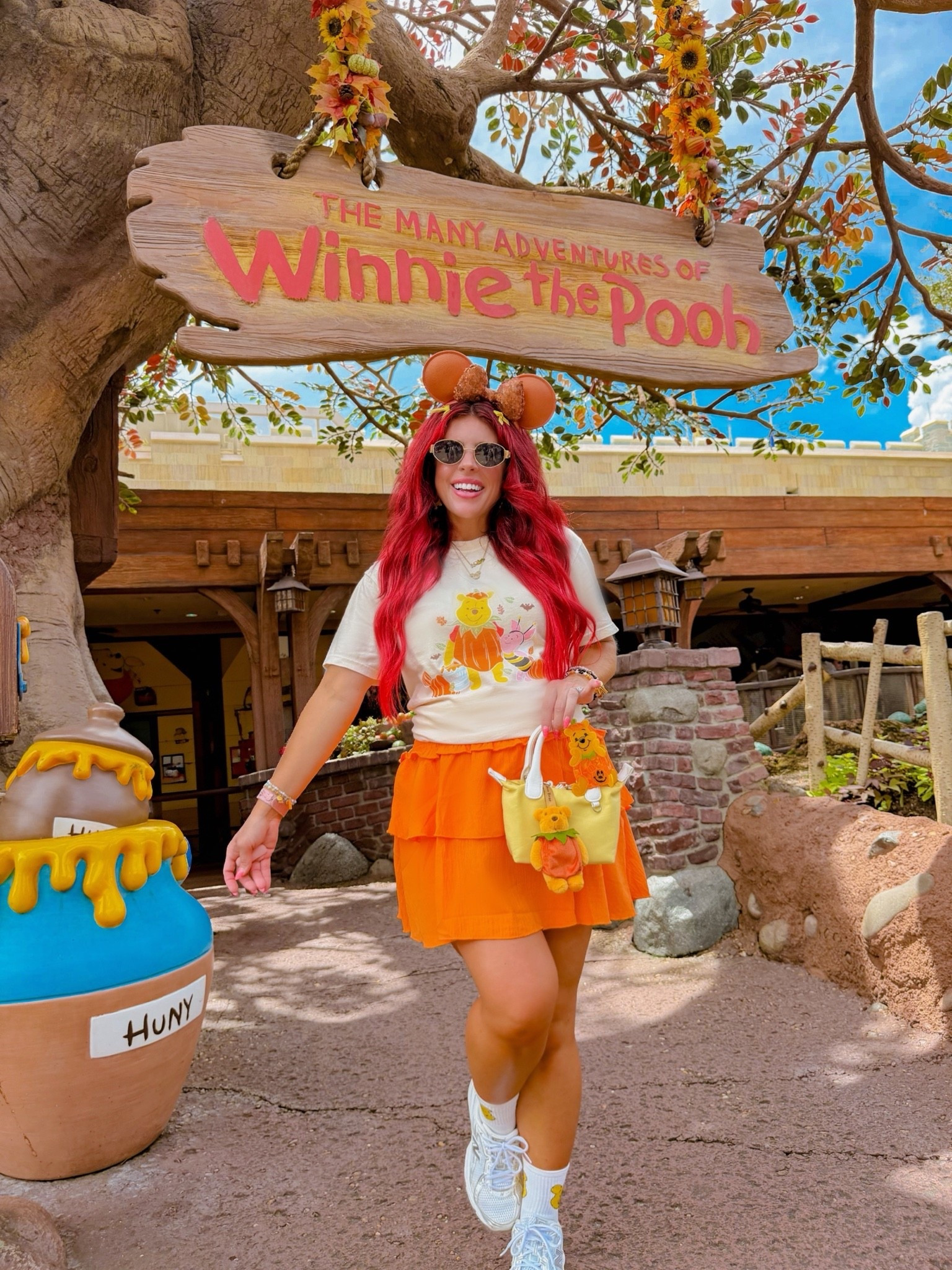 Winnie the Pooh Fall Outfit🎃🐻 Winnie the Pooh ootd, disney outfit, disney bound, Disney style, disney ootd, disney girl

#LTKSaleAlert #LTKvlog #LTKootd