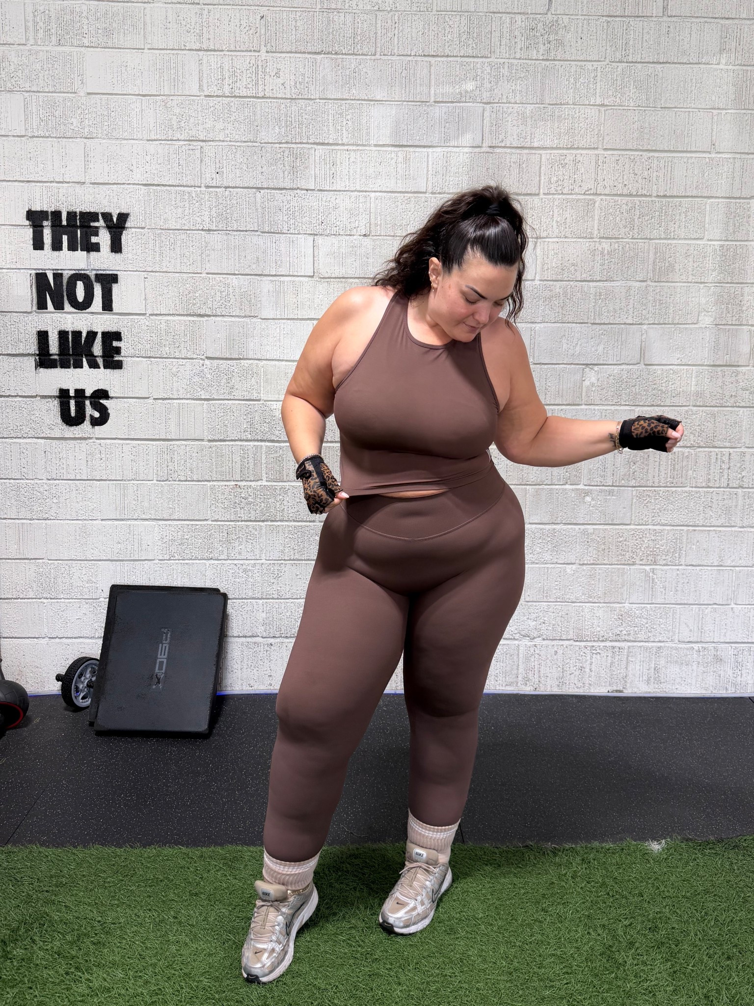 Wearing XL top xxl bottom 

#LTKPlusSize #LTKActive #LTKMidsize