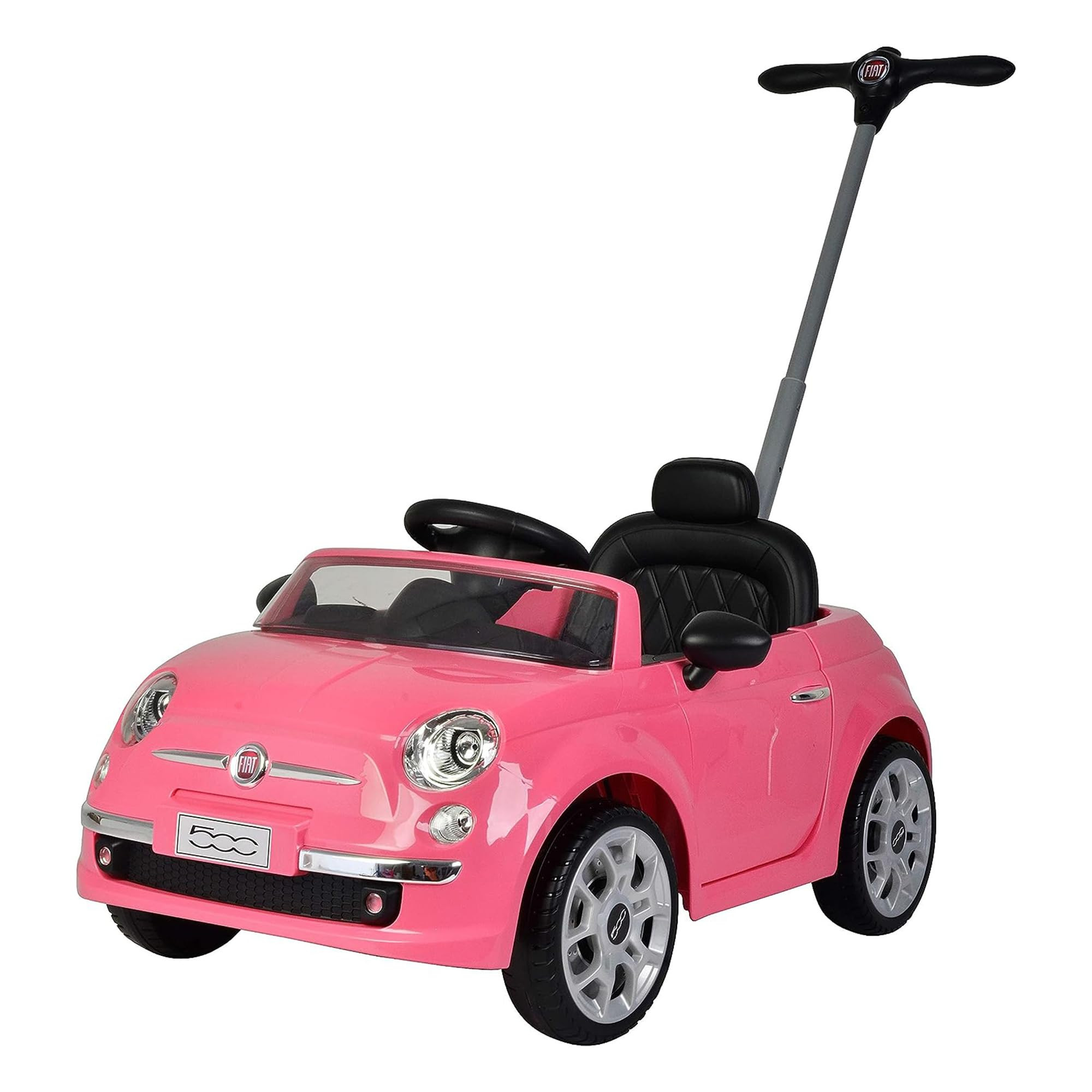 Best Ride On Cars Fiat 500 Push Car, Pink, Large | Amazon (US)
