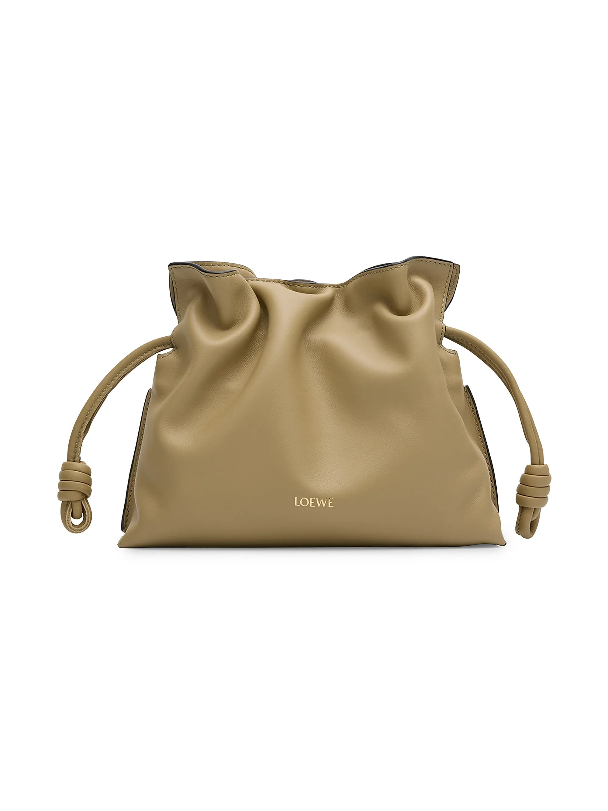LOEWE Flamenco Mini Leather Clutch | Saks Fifth Avenue | Saks Fifth Avenue