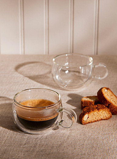 Double-walled glass espresso cupsSet of 2 | Simons