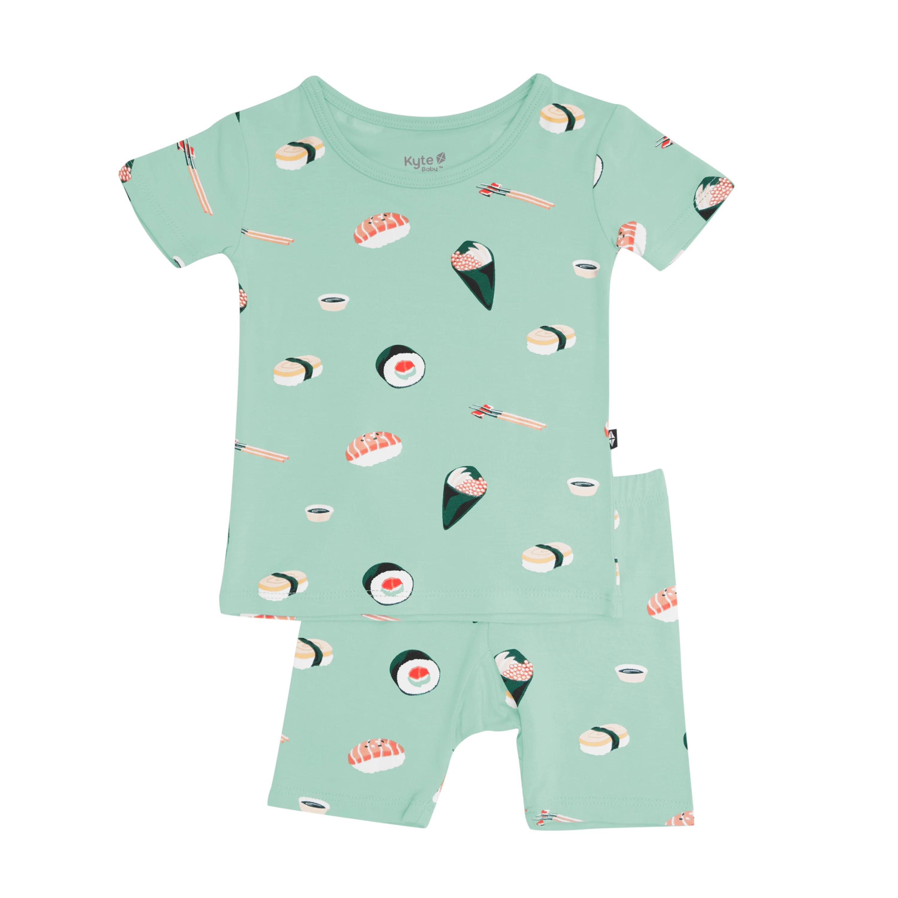 Short Sleeve Pajamas in Sushi | Kyte BABY