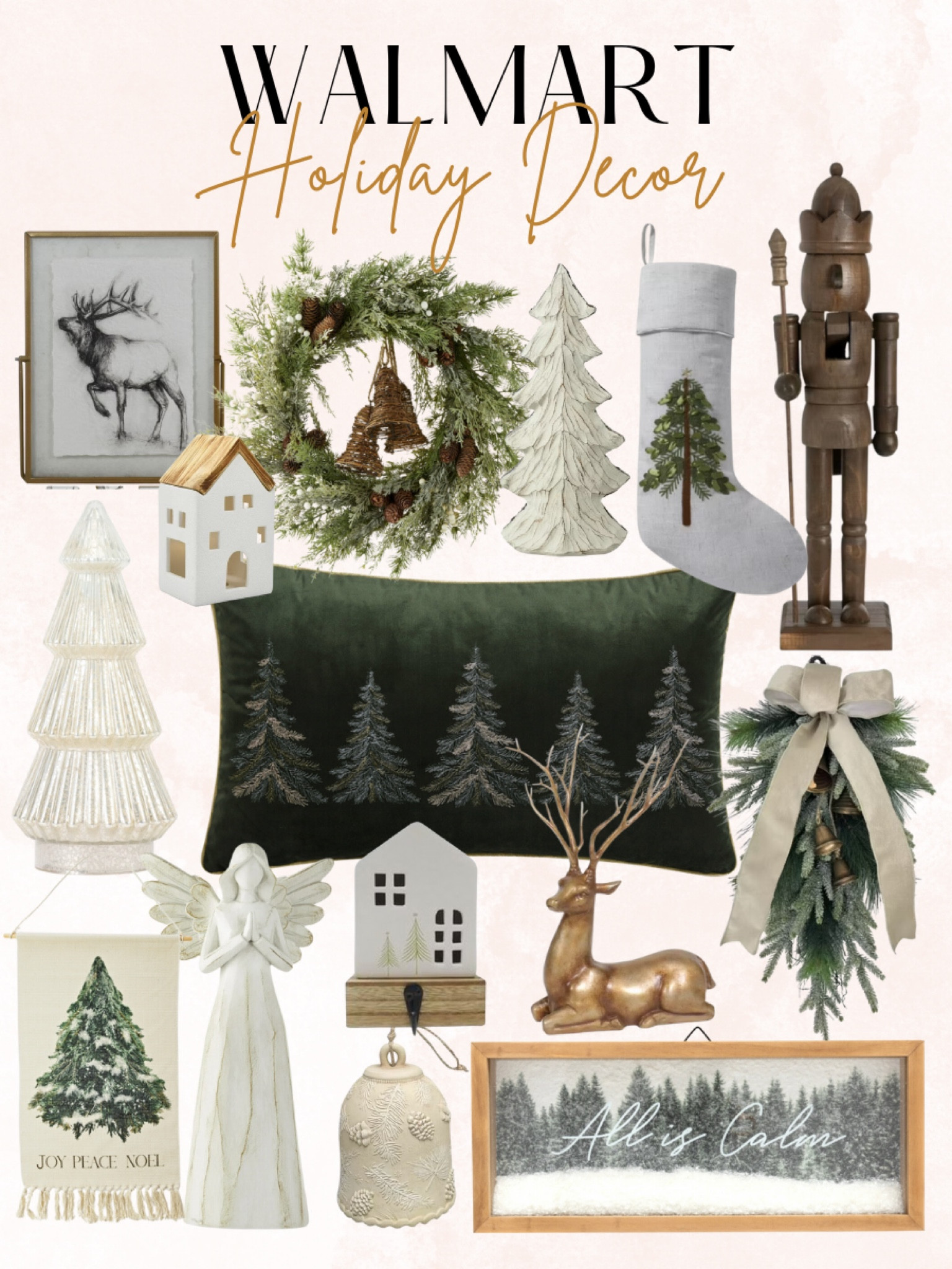 Walmart Holiday Decor🎄
So many cute finds for this Christmas season to decorate or give as gifts and everything is so affordable!


Walmart home finds, Christmas decor, Christmas pillows, holiday decor, Walmart finds, nutcracker, gingerbread house, Christmas wreath, Christmas village

#LTKHome #LTKHoliday #LTKSeasonal