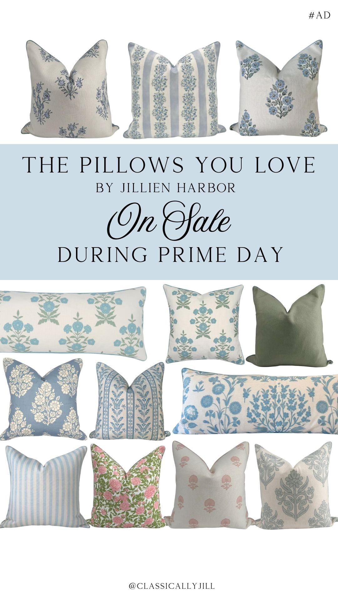 Style Meets Savings — Shop Jillien Harbor pillows on deal for Prime Day now!

Throw pillows, classic style, Amazon home, Grandmillennial, coastal home 

#LTKHome #LTKSaleAlert