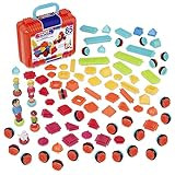 Bristle Blocks by Battat – Interlocking Building Blocks – 85pc Playset – Soft Developmental Toys – B | Amazon (US)