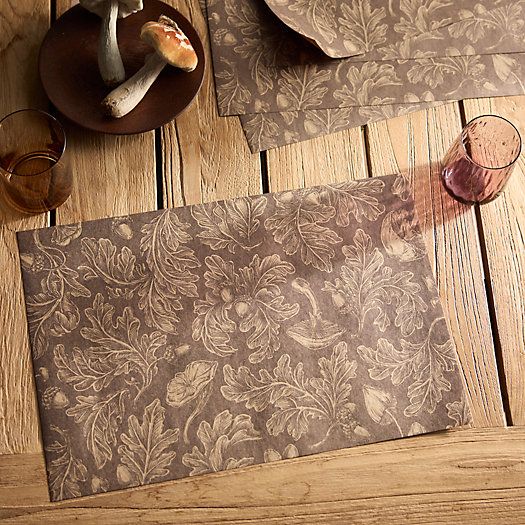 Into the Woods Paper Placemats, Set of 24 | Terrain