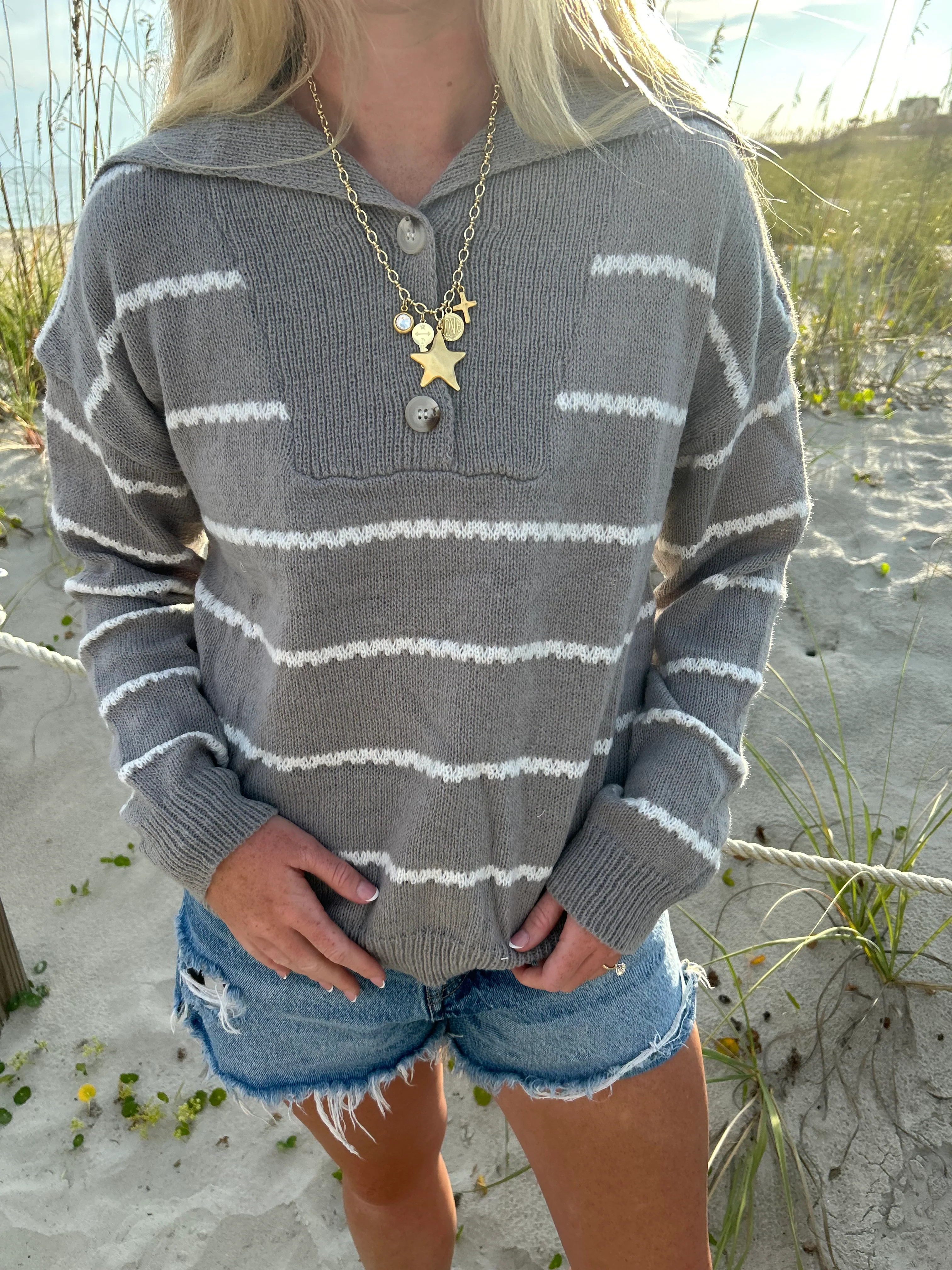 Bluff House Sweater | Get Lucky Charmed